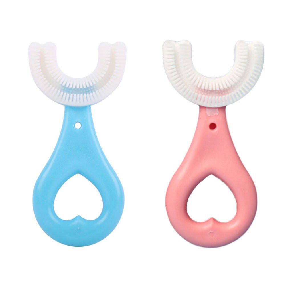 ??NEW YEAR SALE?? 360° Kids U-Shaped Toothbrush