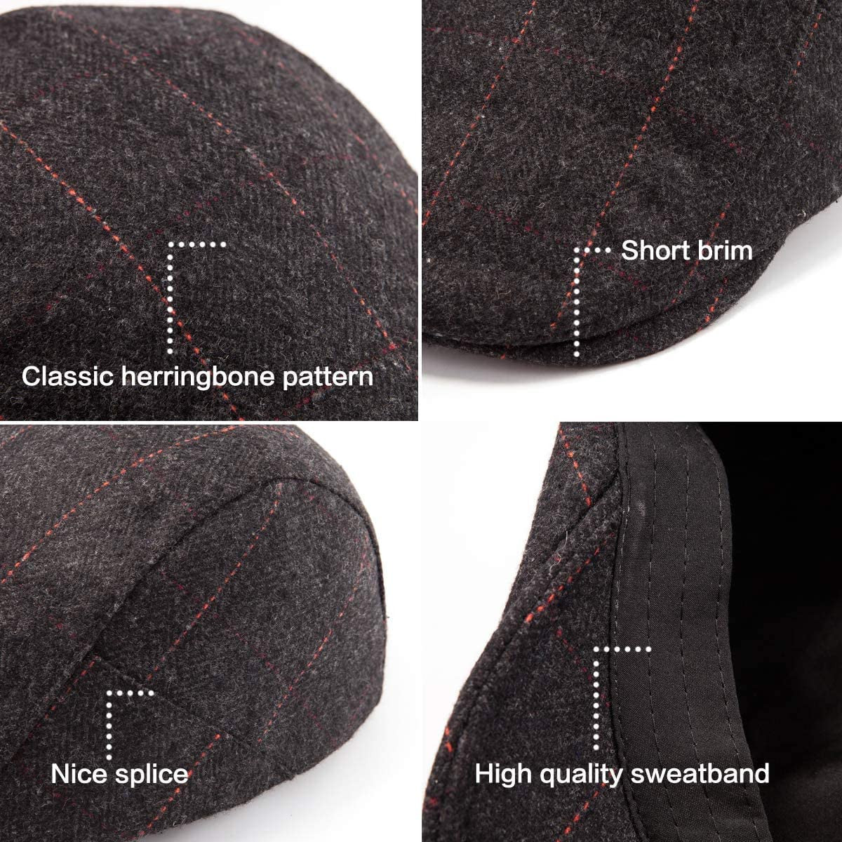 ??NEW YEAR SALE?? Autumn Winter Men Newsboy Hat