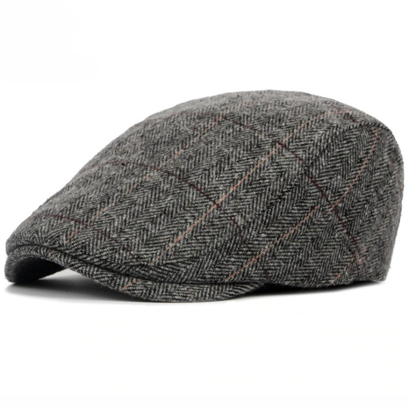 ??NEW YEAR SALE?? Autumn Winter Men Newsboy Hat
