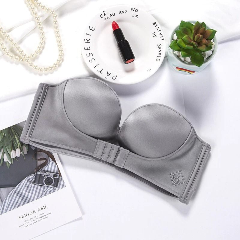 INVISIBLE STRAPLESS SUPER PUSH UP BRA ??HOT SALE 50%??
