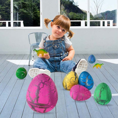 ??Easter Hot Sale??Easter Magic Hatching Growing Dinosaur Eggs