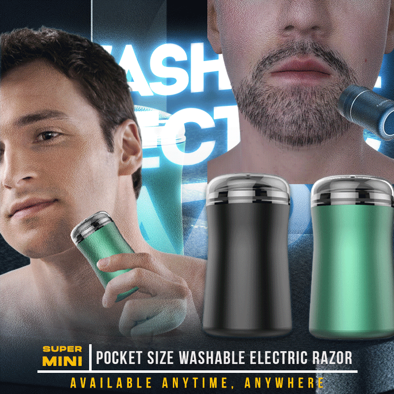 ??NEW 2022??Pocket Size Washable Electric Razor