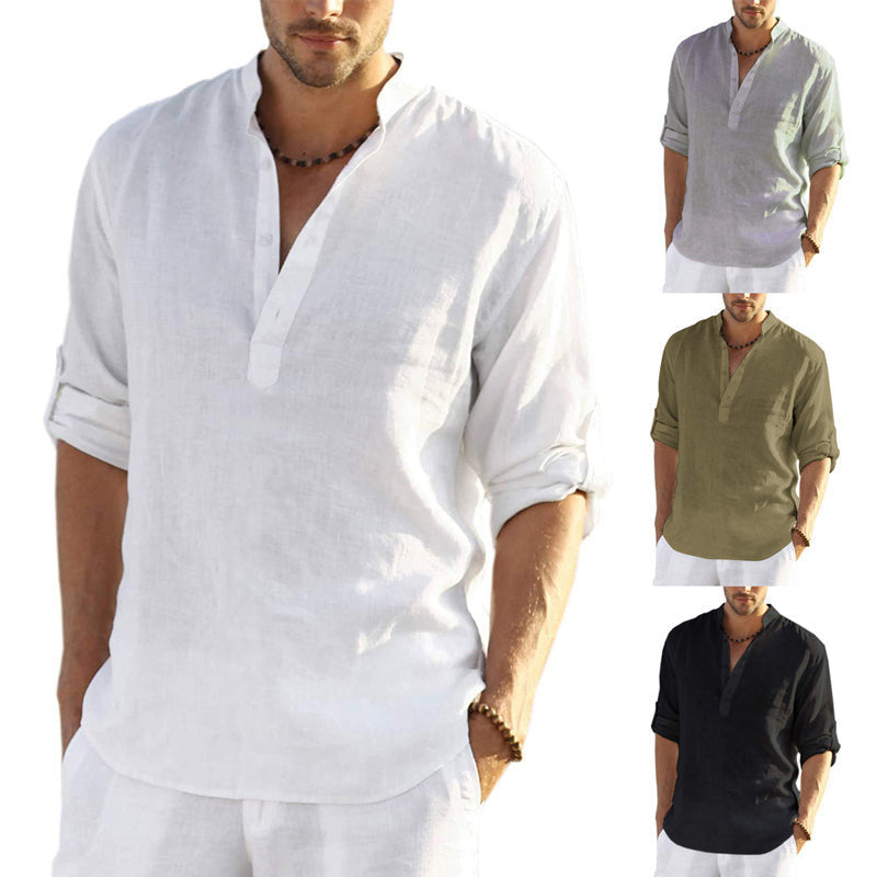 Men's Cotton Linen Hippie Casual T-Shirt ??HOT DEAL - 50% OFF??