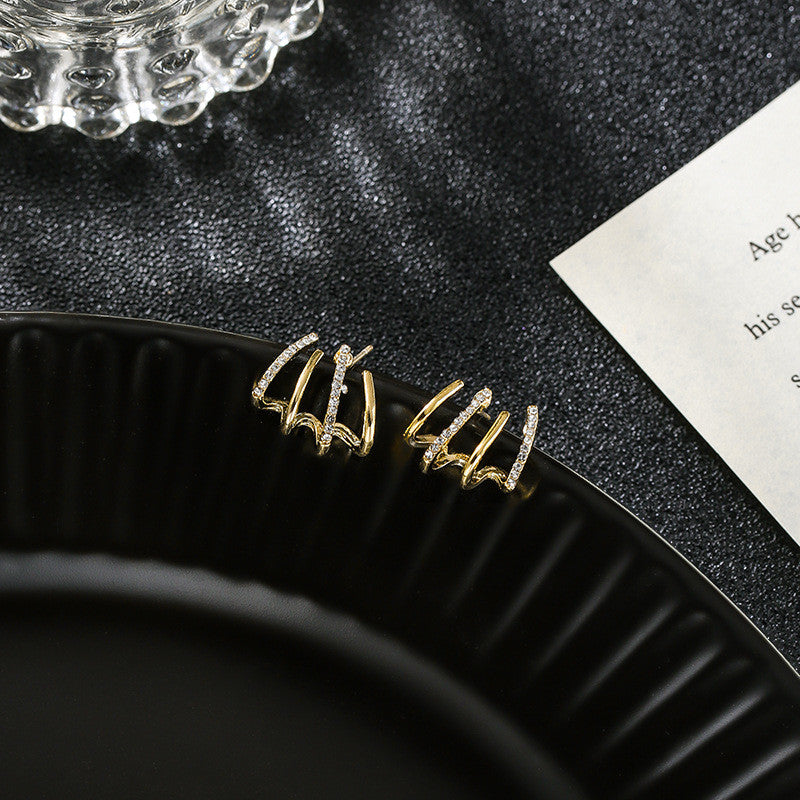 Shiny Crystal Earrings ??2022 Mother's Day Promotion - 50% OFF??