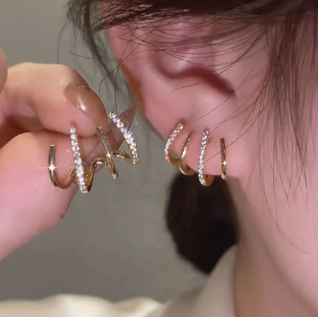 Shiny Crystal Earrings ??2022 Mother's Day Promotion - 50% OFF??