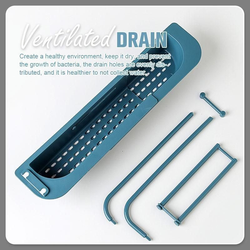 ??BUY 2 FREE SHIPPING?? Telescopic Sink Storage Rack