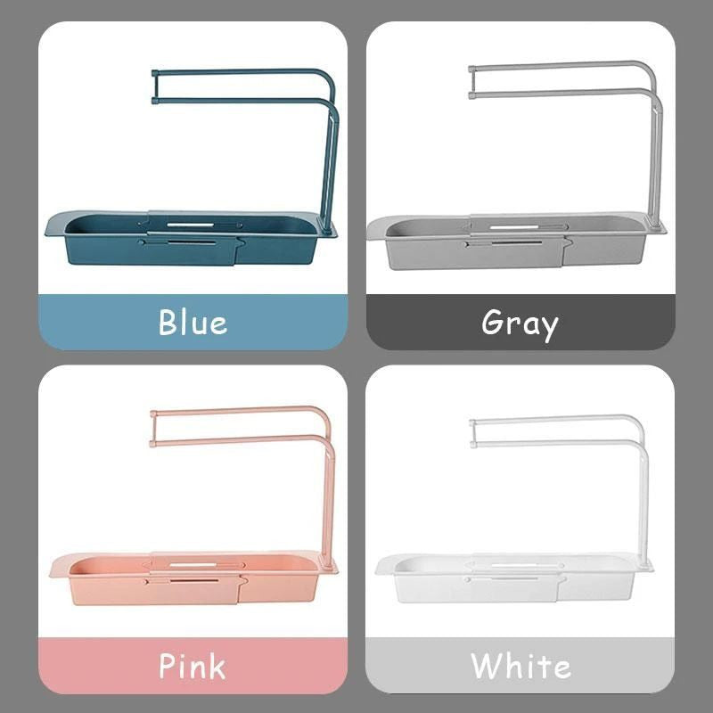 ??BUY 2 FREE SHIPPING?? Telescopic Sink Storage Rack
