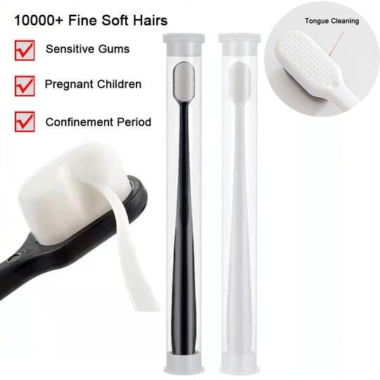 ? Ultra-fine Soft Bristles Eco-friendly Portable Toothbrush