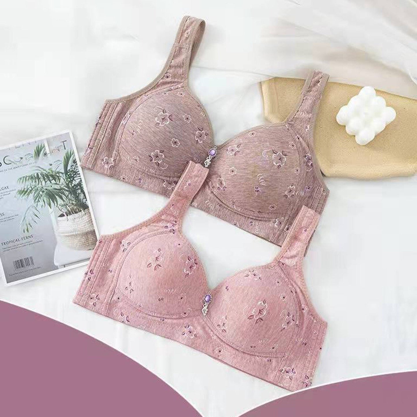 Ultimate Lift Stretch Full Floral Printed Bra ??HOT DEAL - 50% OFF??