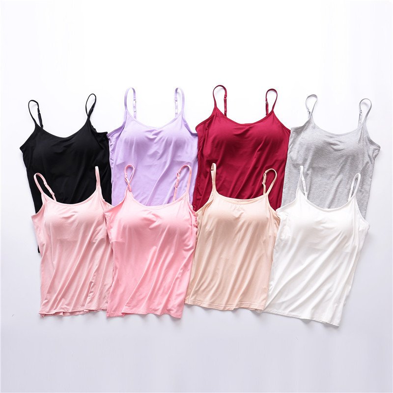 ?? Tank With Built-In Bra
