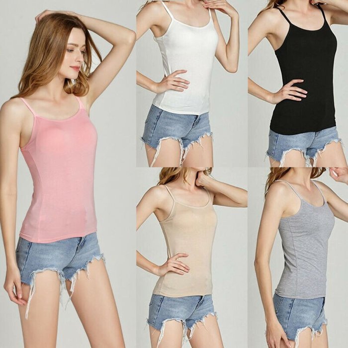 ?? Tank With Built-In Bra