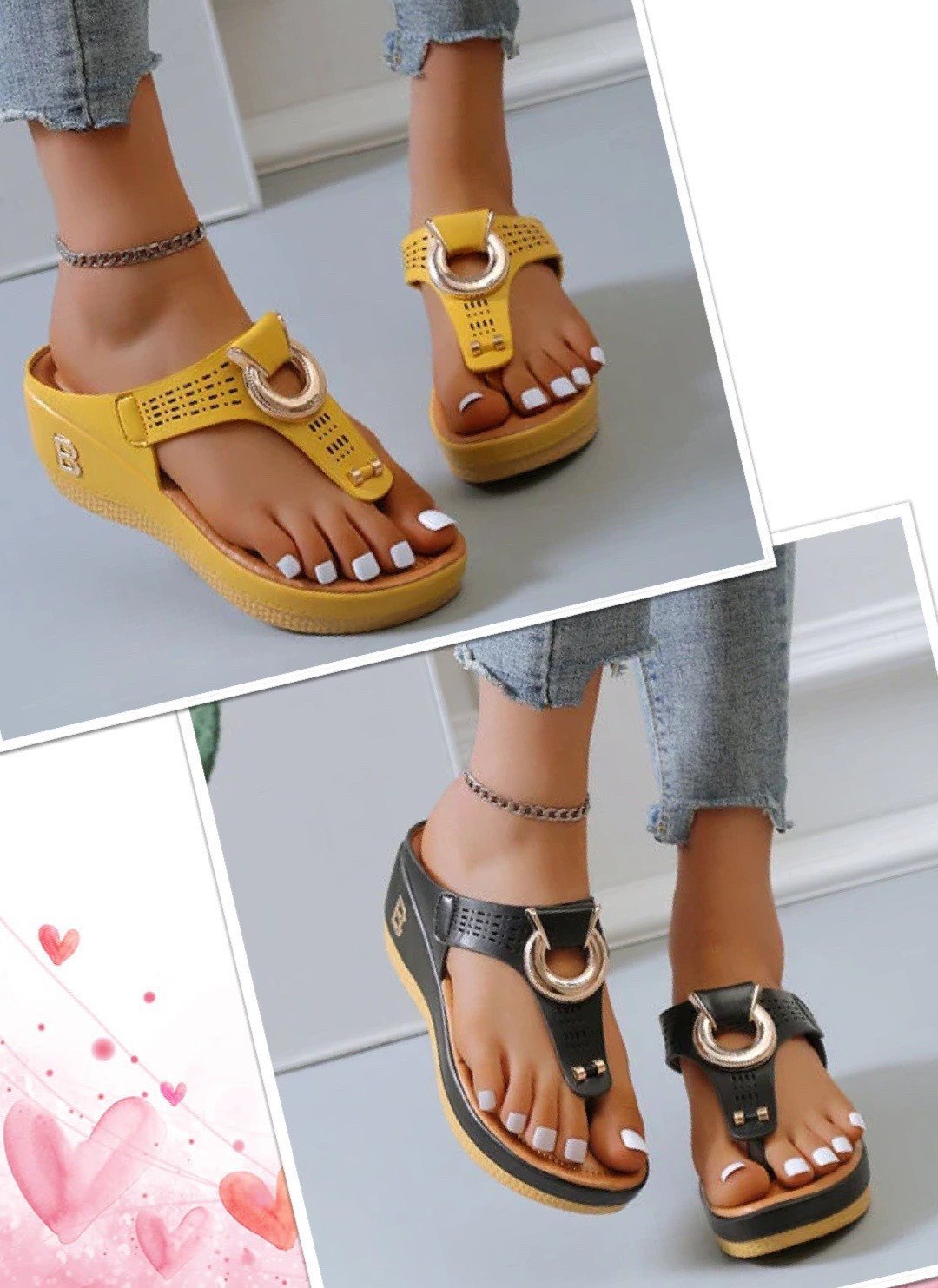 Women Sandals 2021 Summer Shoes for Women Slippers Casual Bow Shoes Women  Fashion Mullers Rome Flat Flip flops Slides Non-Slip