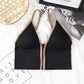 ZIPPER LOCKED STYLING SEXY WRAPPED CHEST TOP BRA ??HOT DEAL - 50% OFF??