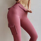 ??Last Day-45% OFF??Women's Pocket Sexy Stretch Leggings Fitness Track Pants